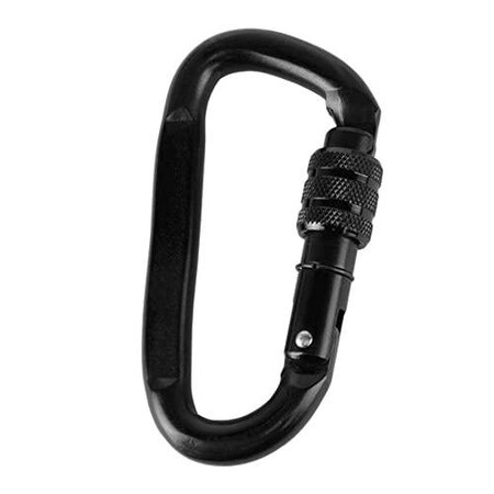 Muddy Safety Harness Carabiner, Heavy Duty Lockable Clip 300 Lb Capacity MSA060